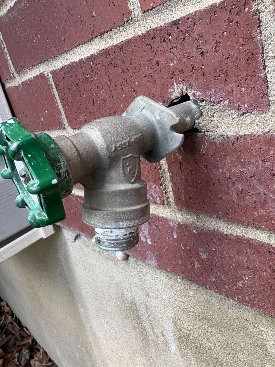 Frost-free hose bib swap in a tight Sandy basement corner
